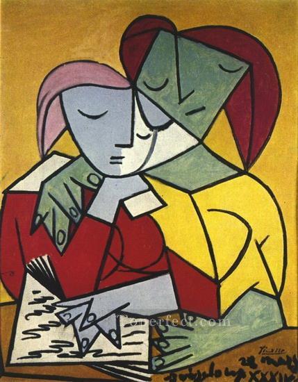Two figures 2 1934 Pablo Picasso Oil Paintings